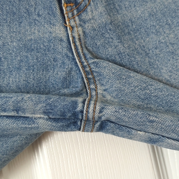Gap 90's Vintage Classic Medium Wash High Rise Slim Fit Straight Leg Jeans 9/10 - Picture 11 of 14